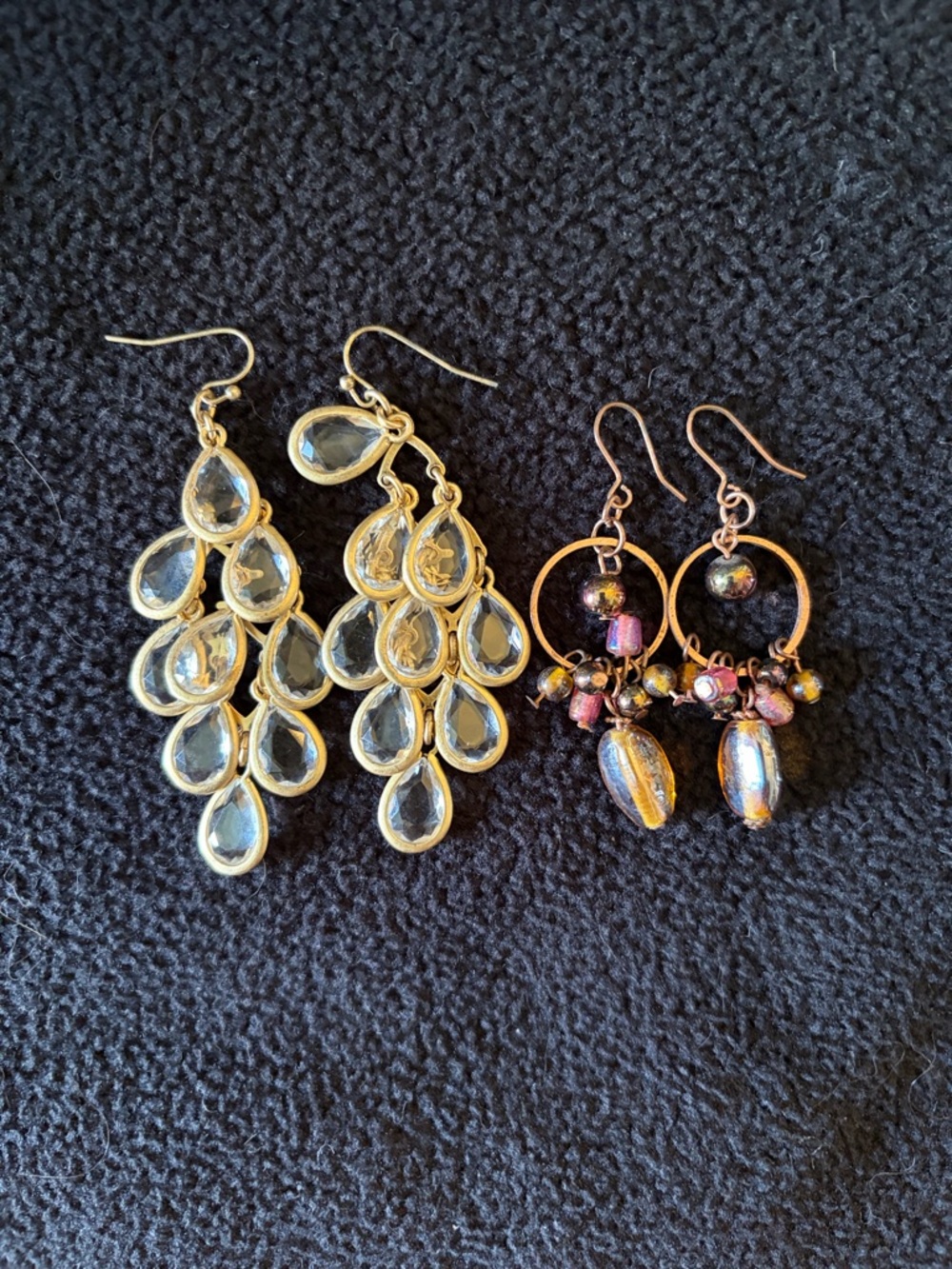 Costume  Dangly Earrings, Set of 2